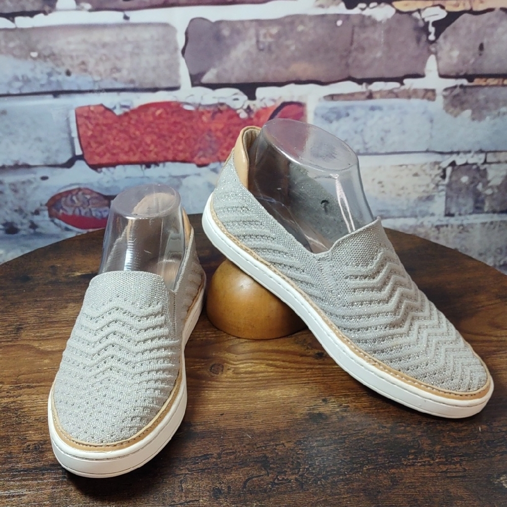 UGG Perforated Stretch Knit Slip-on Sneakers
